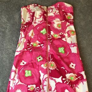 Lily Pulitzer Pink Zipper Dress